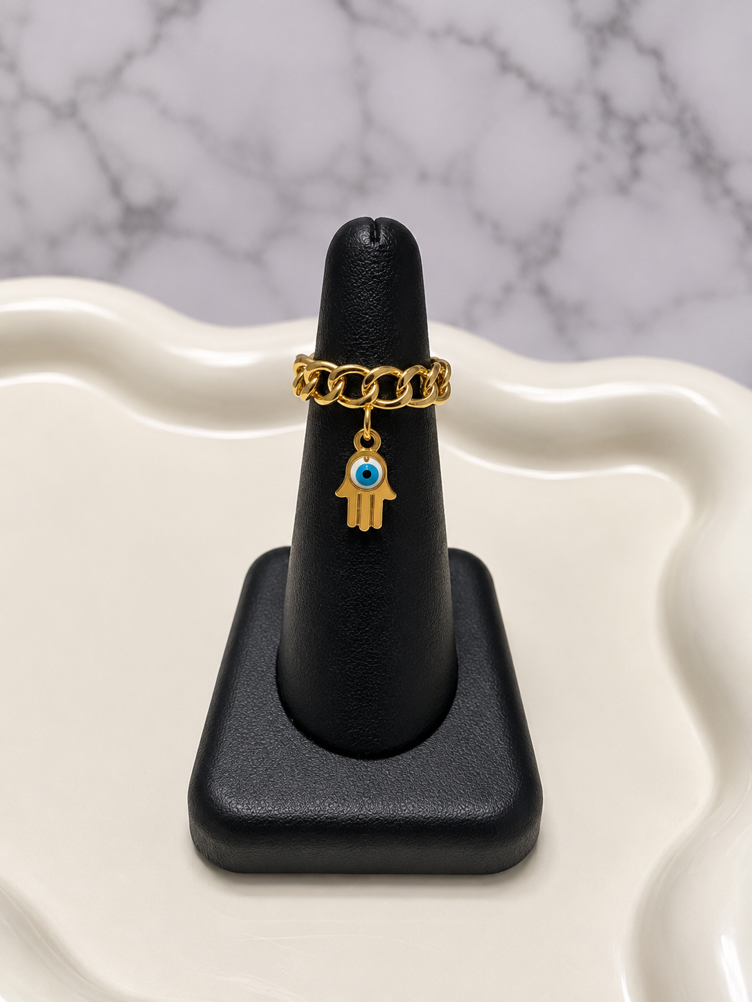 Anillos Mano de Fatima con ojo