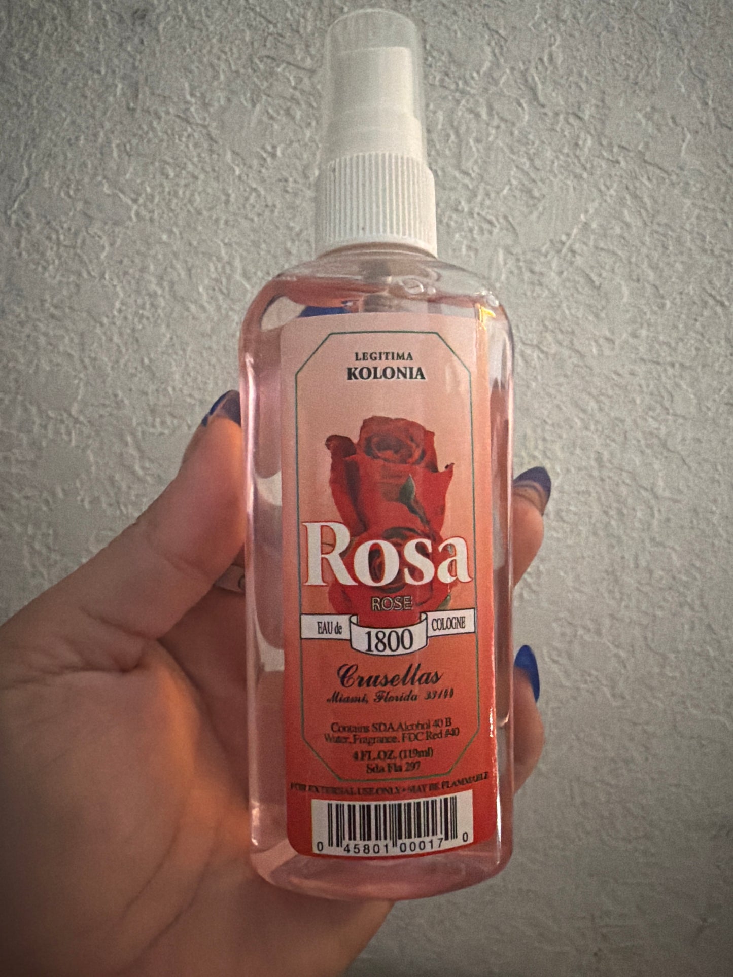 Colonia Rosa 1800 Crusellas 4oz