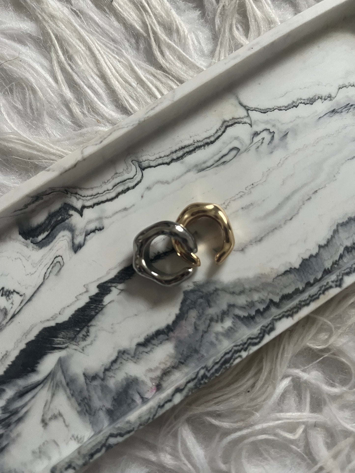 Gold & Silver ear cuffs