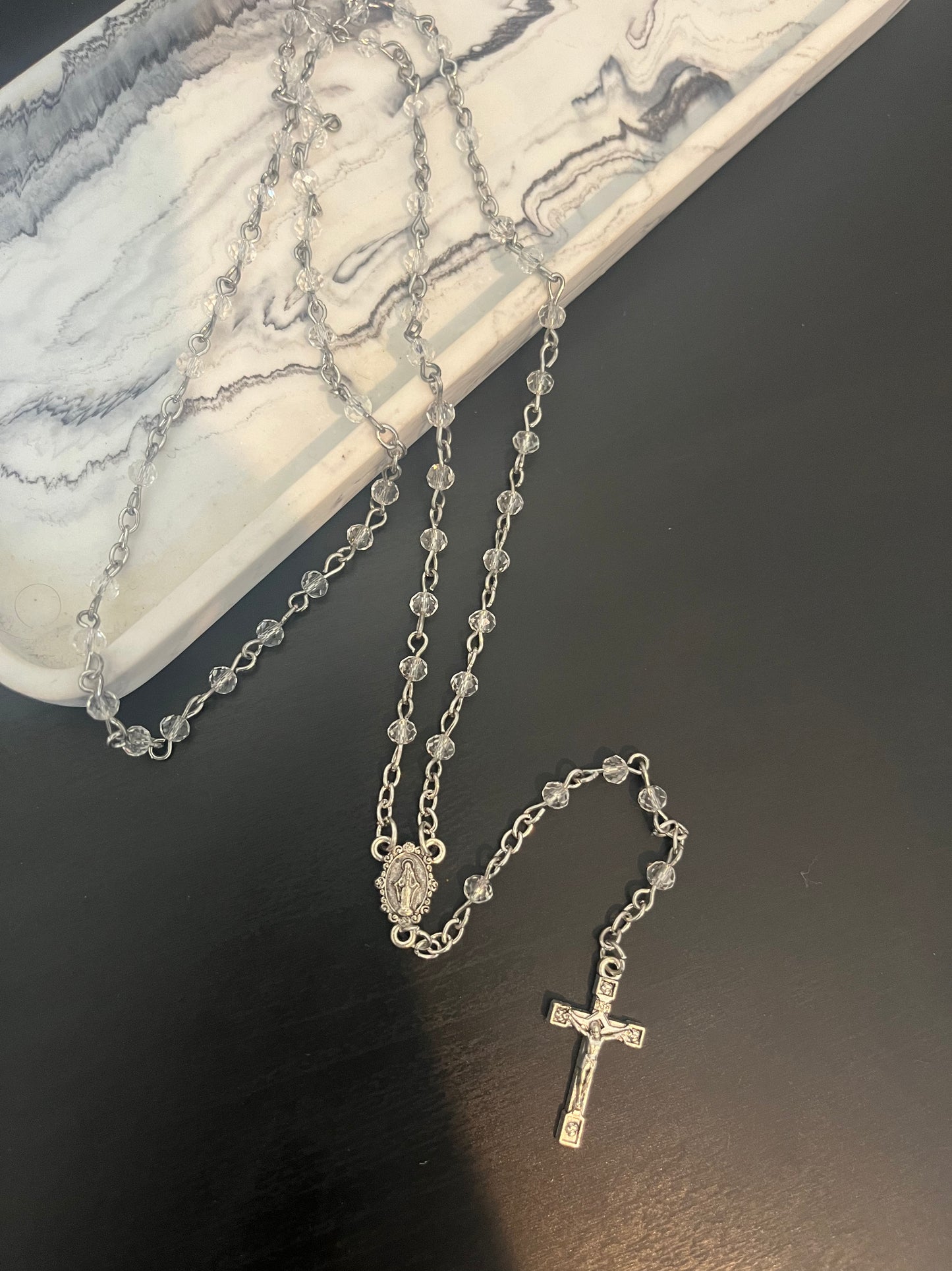 Rosario transparente