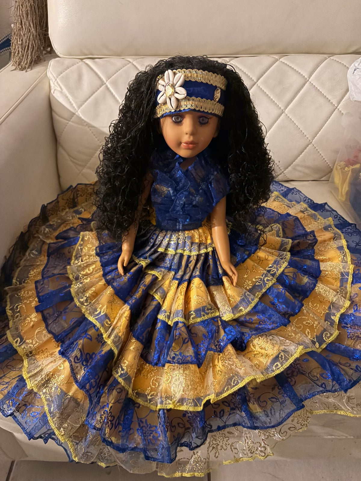 Muñeca Representando yemaya y ochun (Ile)