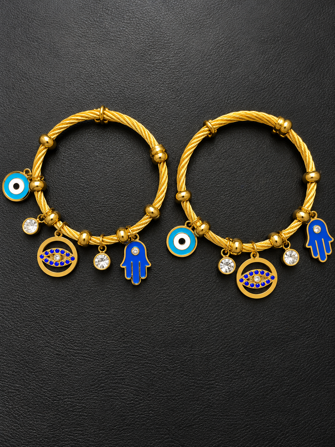 Bangle Ojo Charms