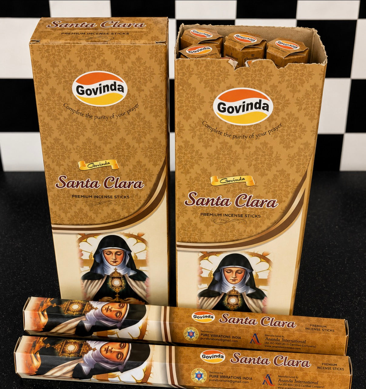 Incienso Santa Clara – Premium Incense Sticks