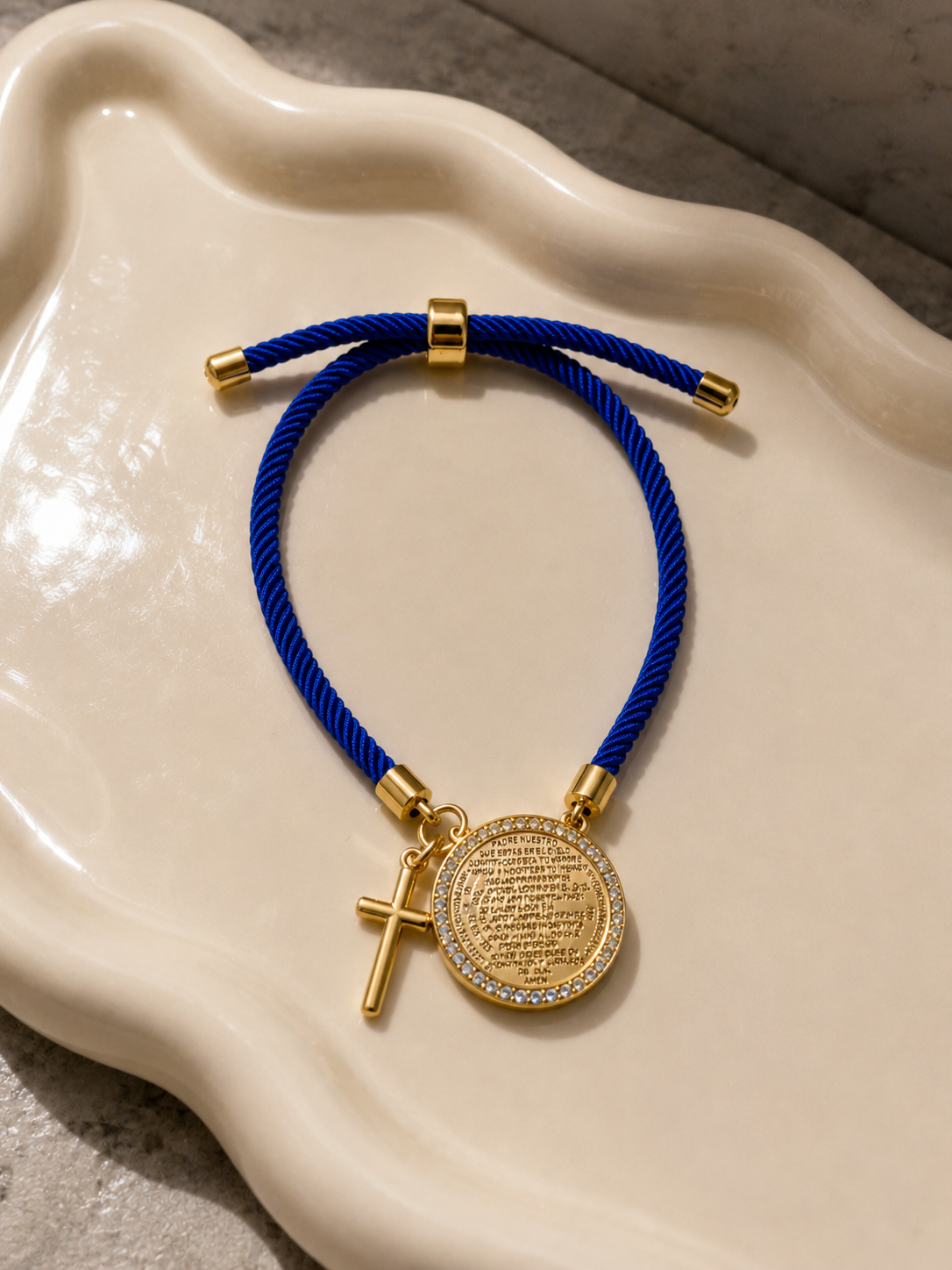 💙 Pulsera Padre Nuestro 💙