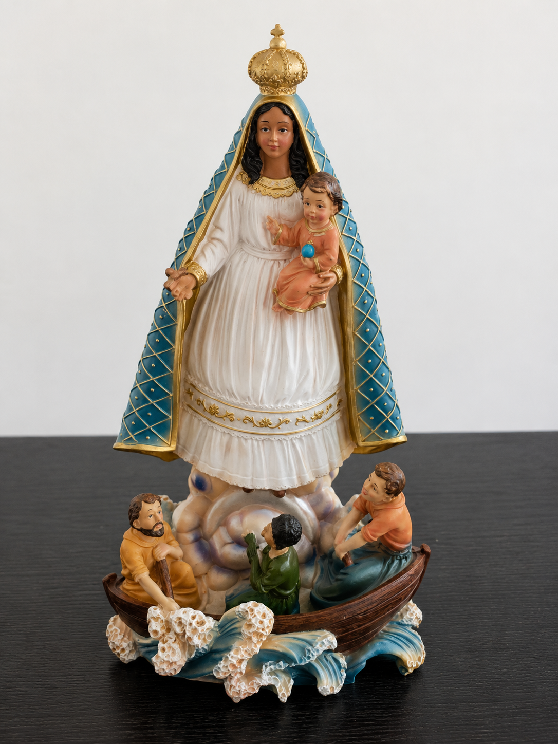 Virgen de Caridad Capa Azul 18”