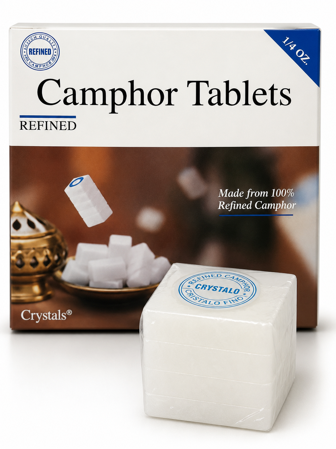Pastillas de Alcanfor Refinado (Camphor Tablets)
