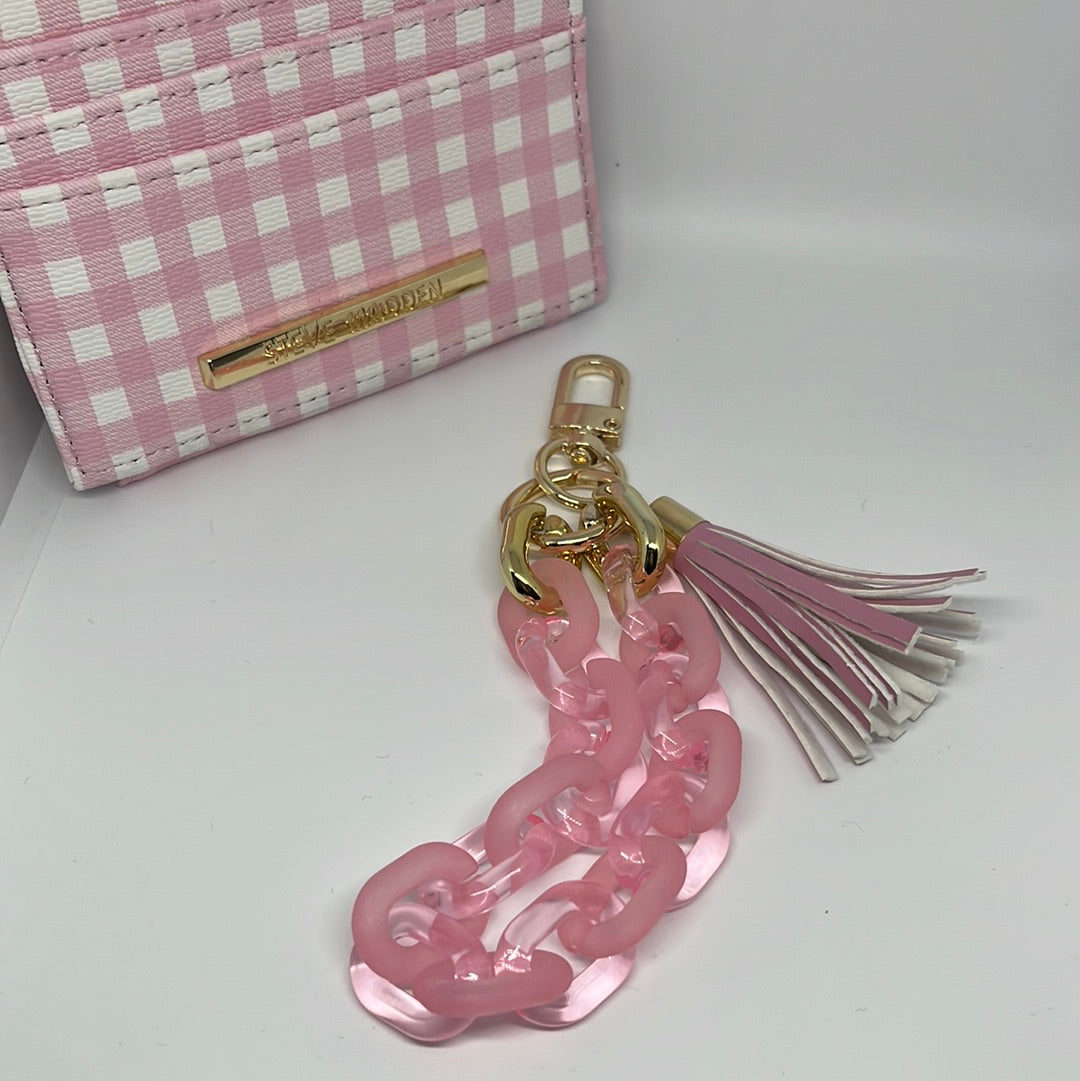 Chain and tassle keychain/Purse Charm
