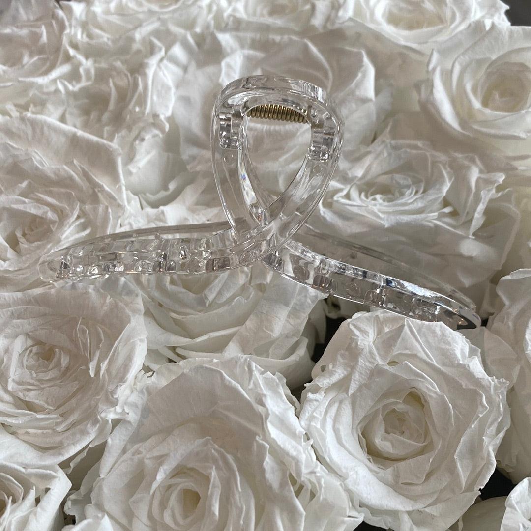 Clear Hair Claw/ Hair Accessories - Life with JessicaS