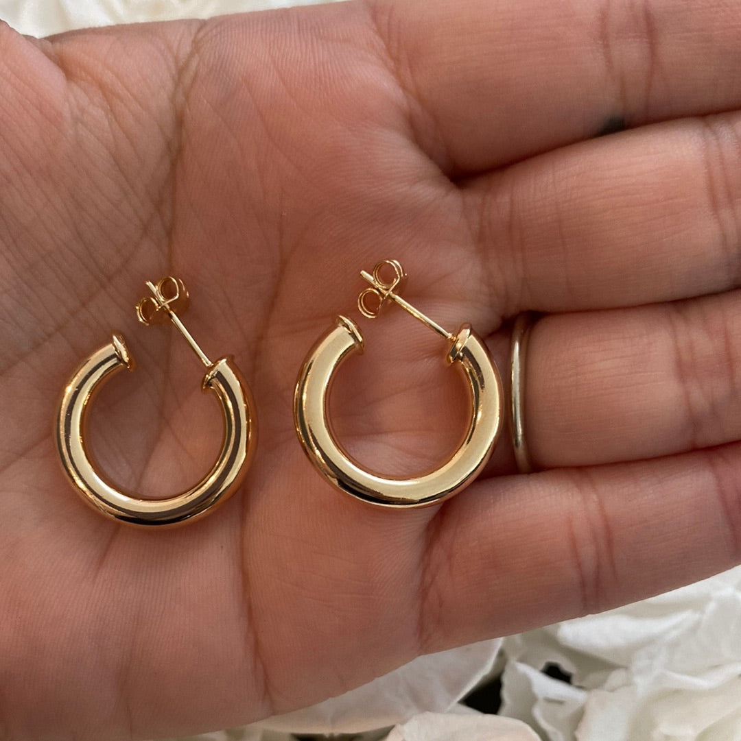 Gold Hoop Earrings
