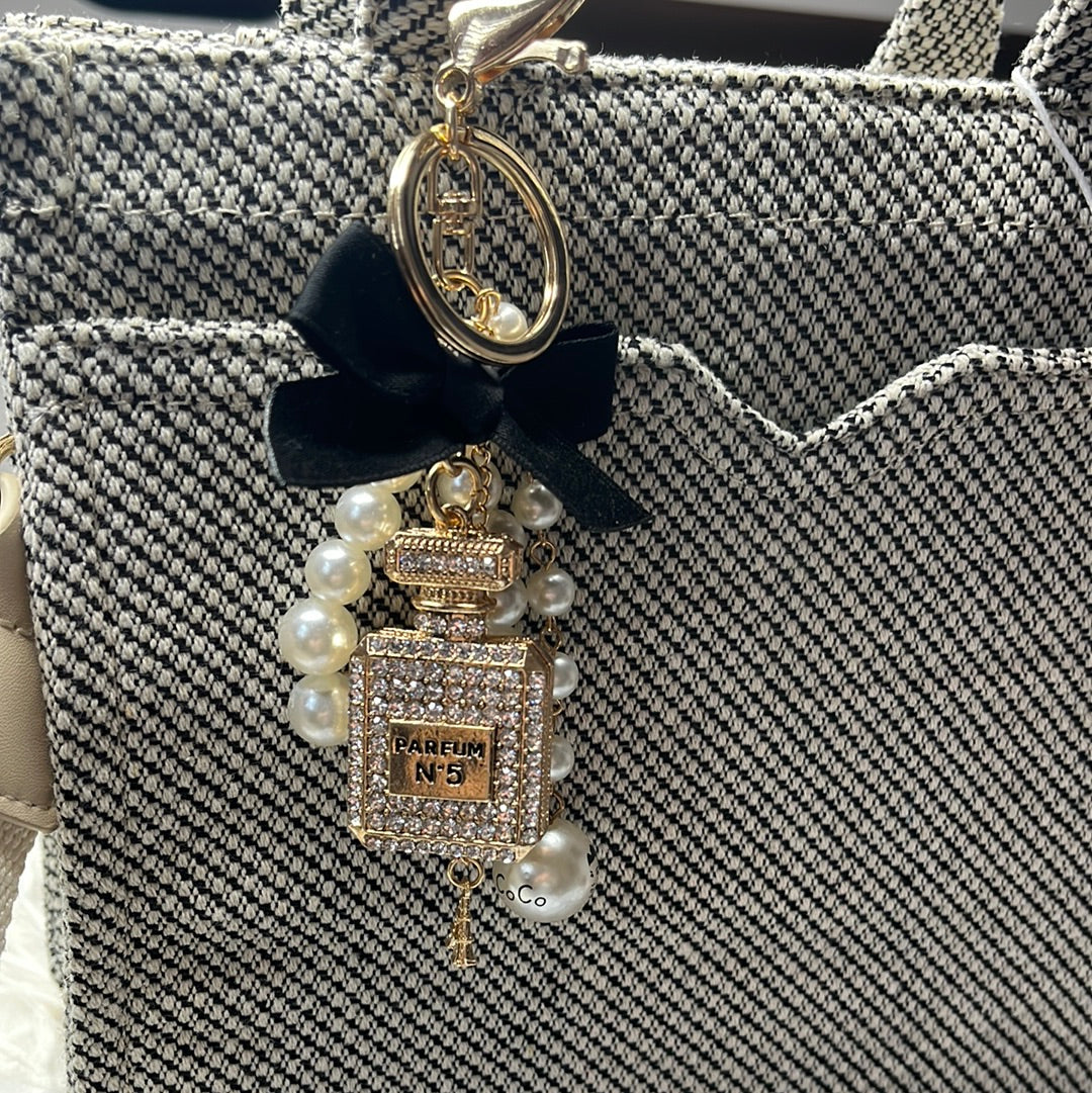 Coco Keychain Bag Charm