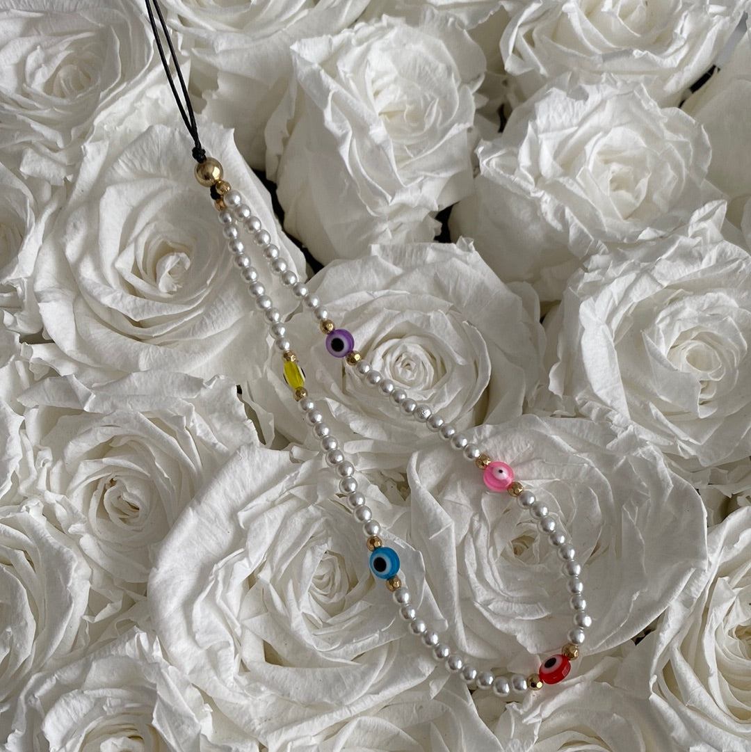 Evil Eye Phone strap, wristlet