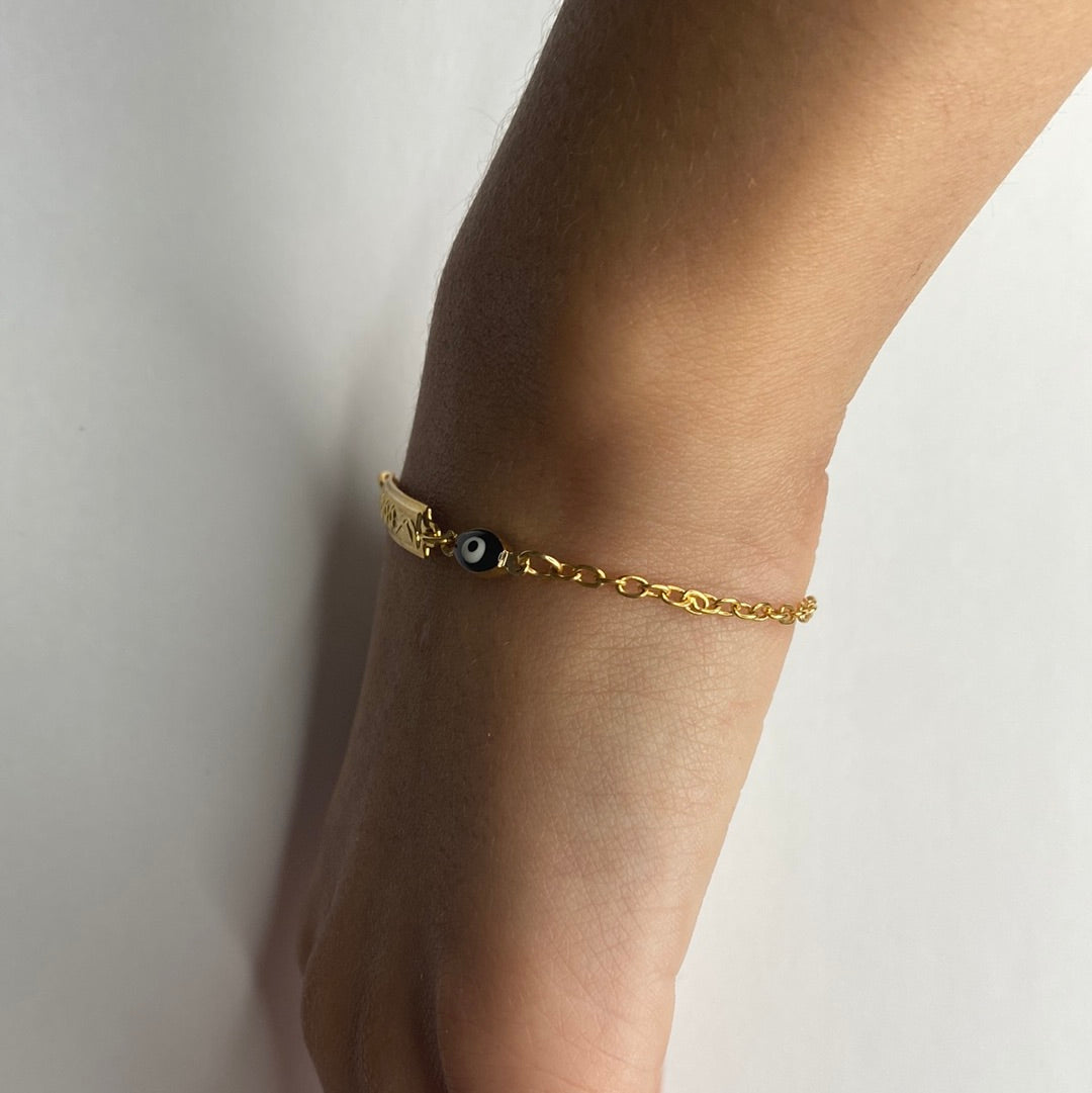 Kids Bracelet with Black eye Unisex