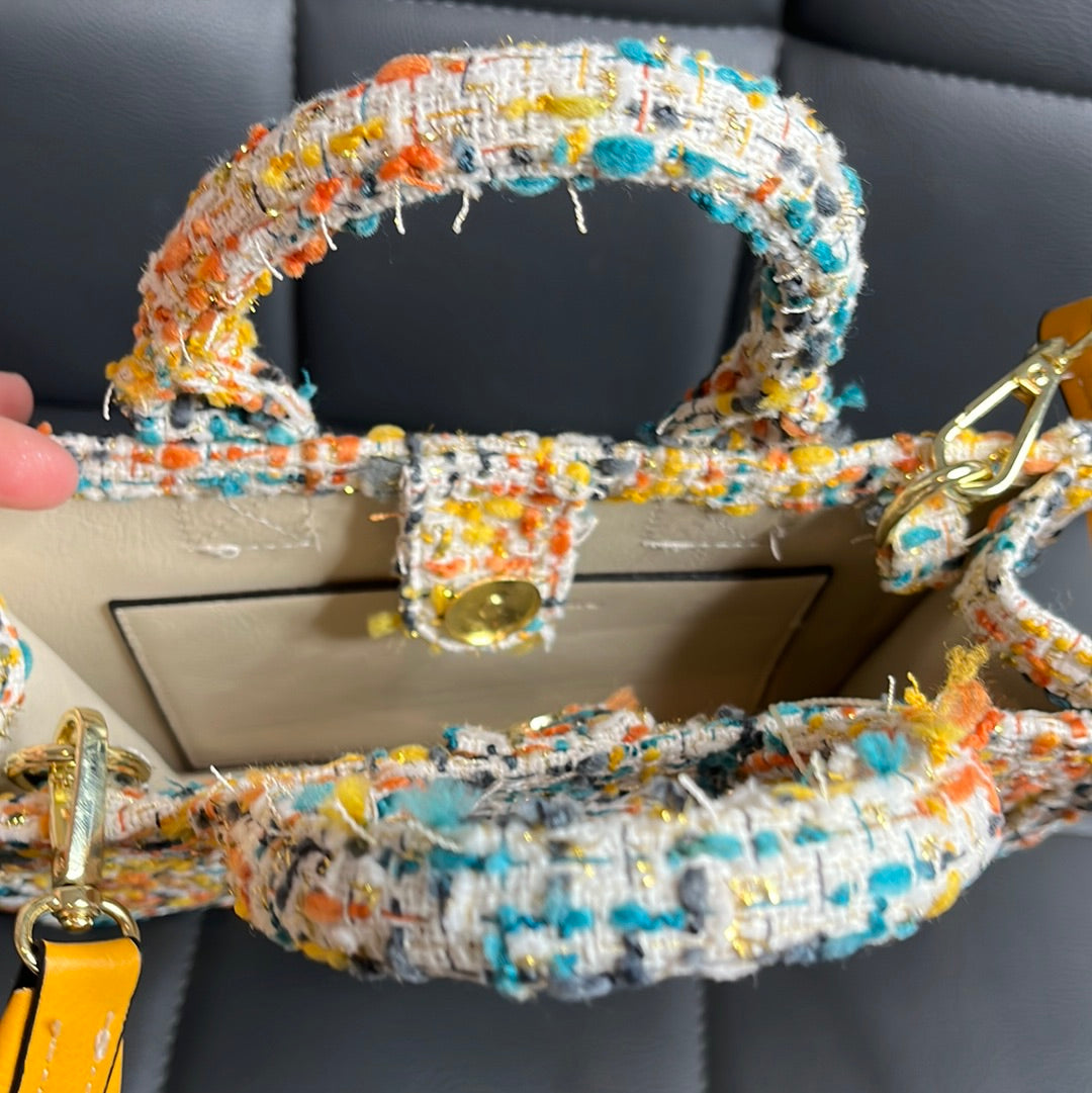 Colorful Tote Bag with Strap