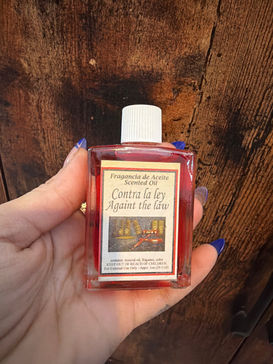 Aceite Contra la Ley (Against the Law) – 1 oz