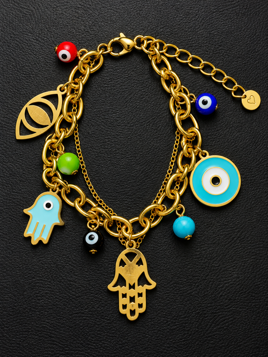 Pulsera Ojitos Charms