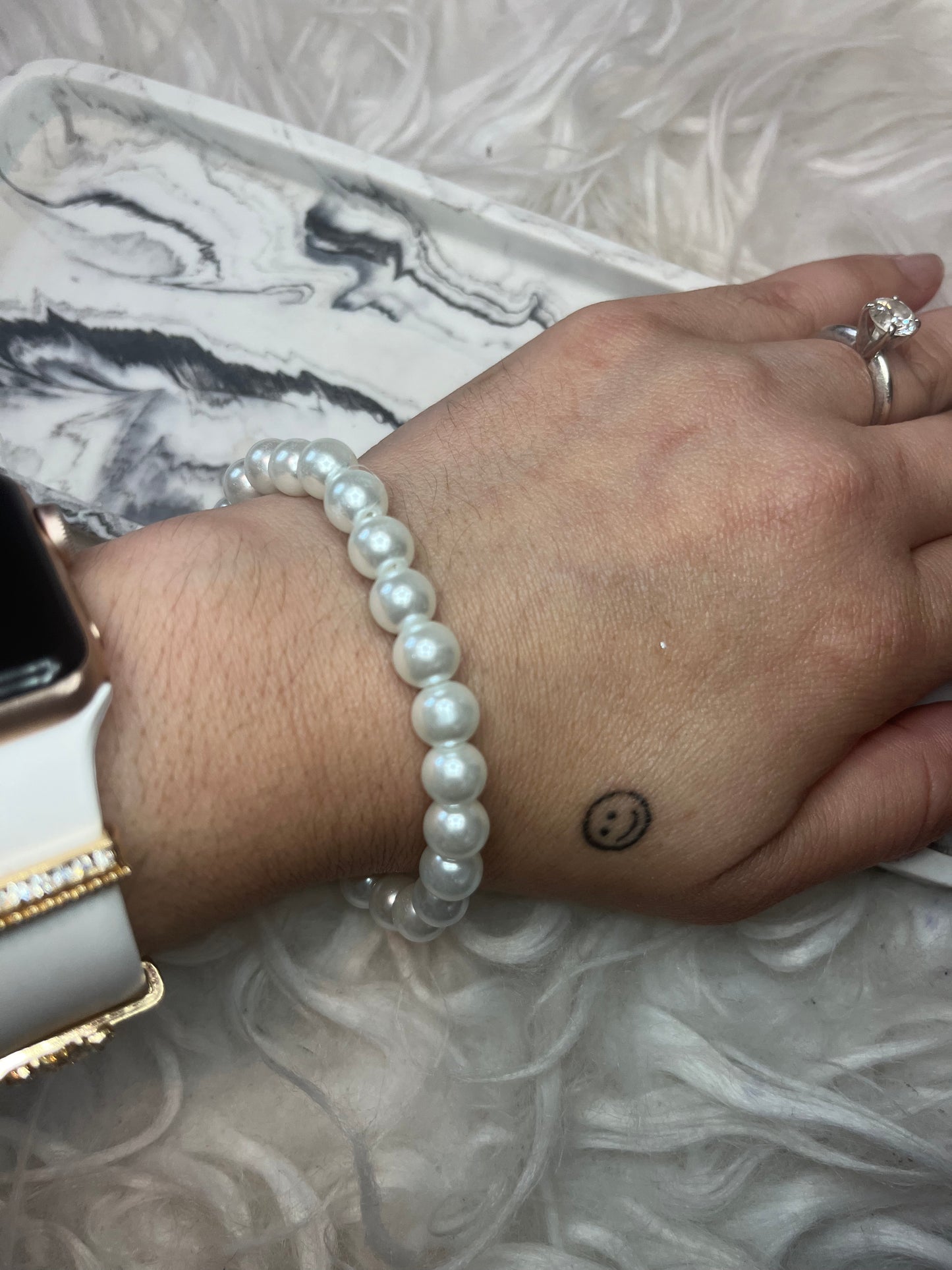 Pearl Stretchy Bracelet
