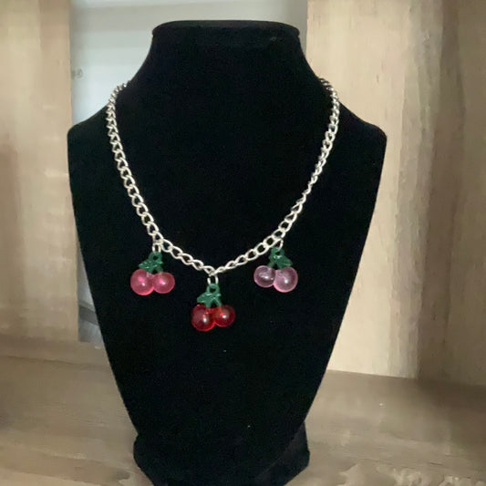 Cherries Neclace