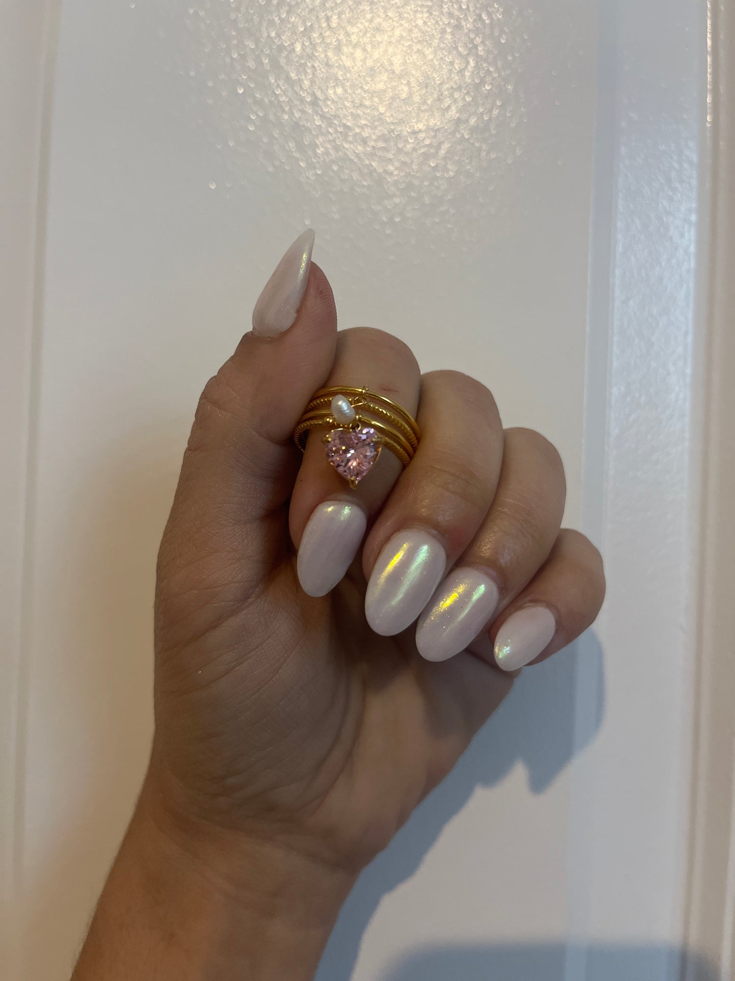 Heart Charm Ring