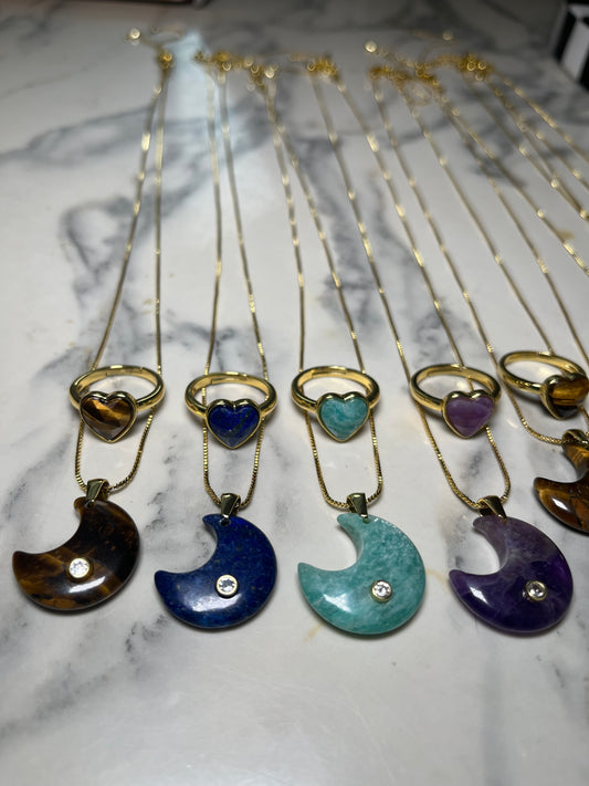 Set Energético Luna + Corazón ✨