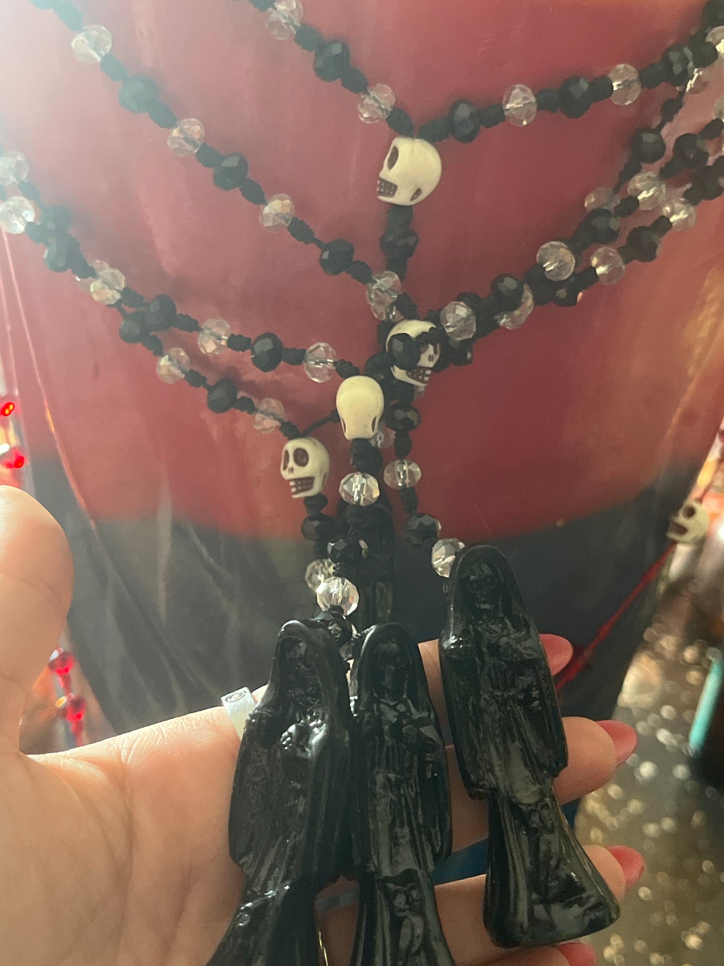 Rosario Santa Muerte Negra