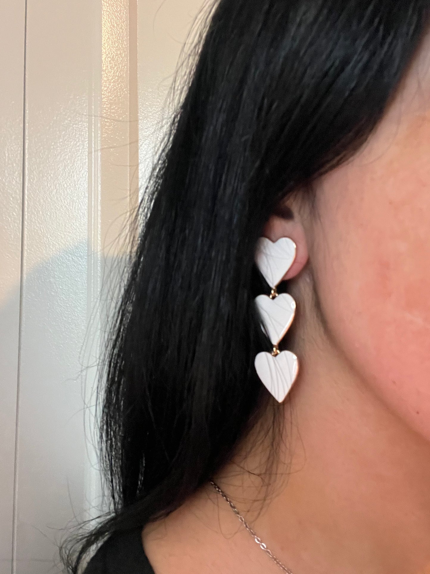 Aretes de corazones