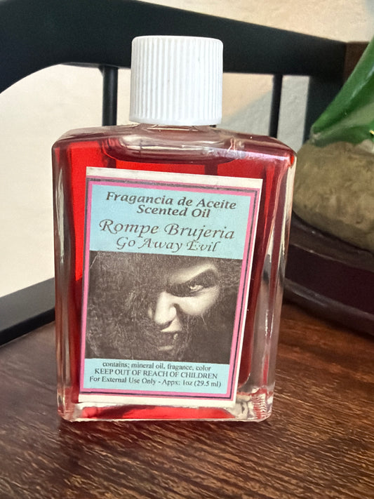 Aceite Rompe Brujería (Go Away Evil) – 1 oz