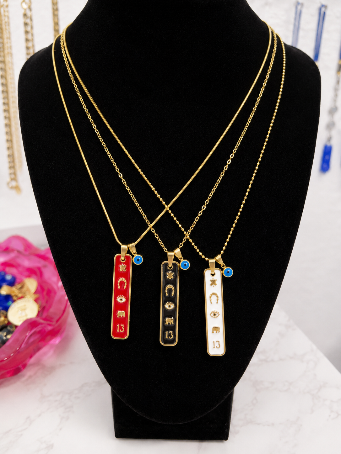 Collar Amuleto de la Suerte