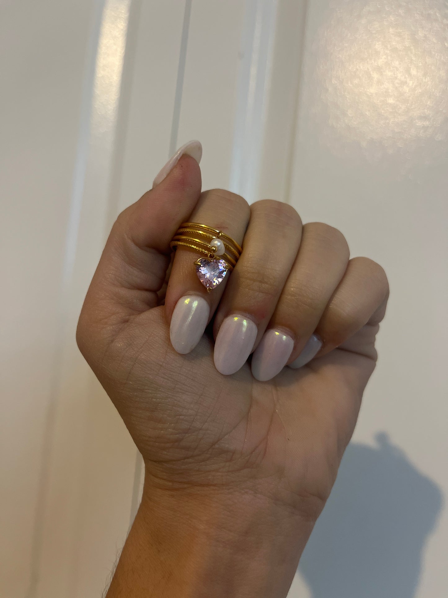 Heart Charm Ring