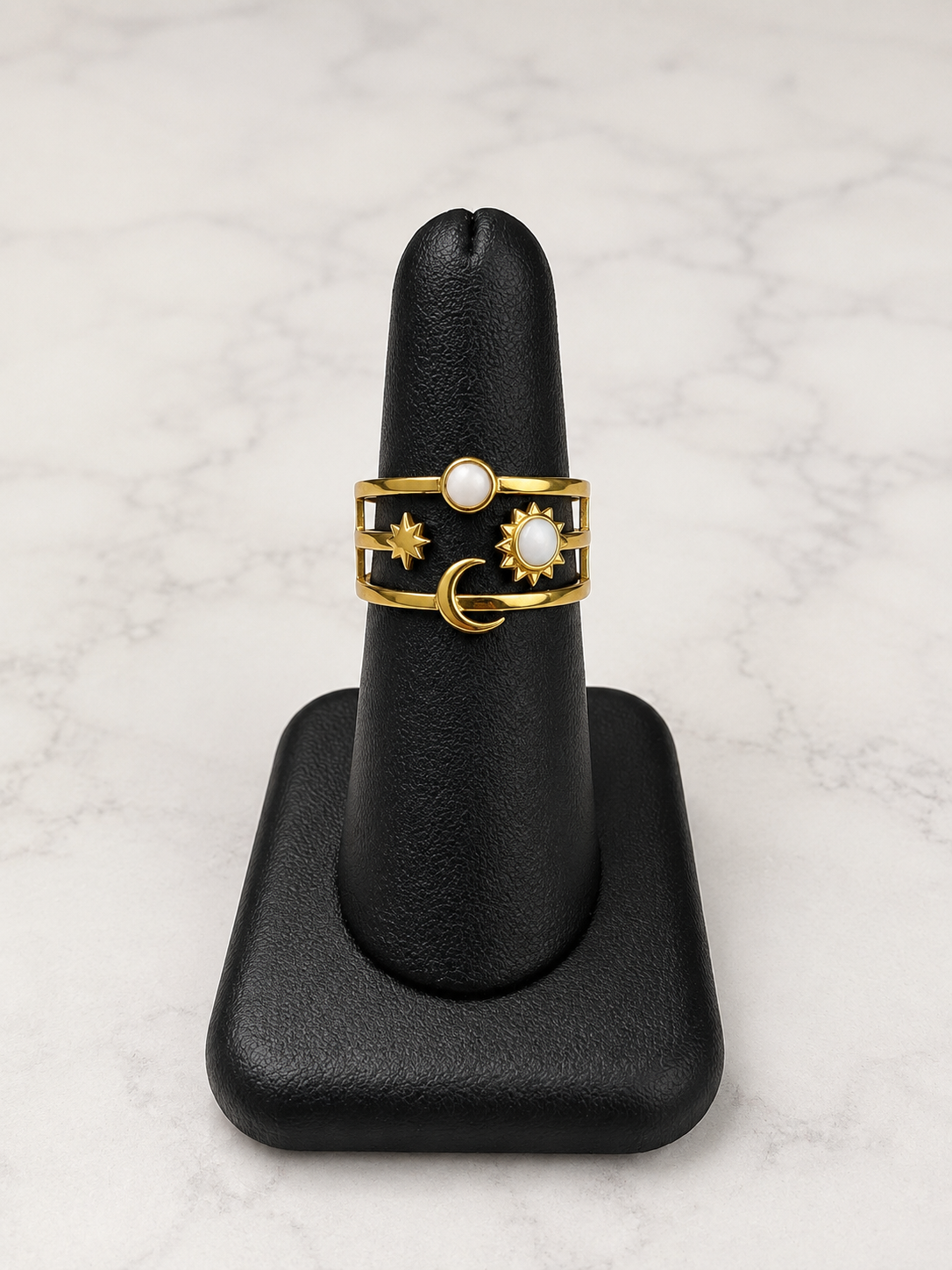 Anillo Sol, Luna y Estrella