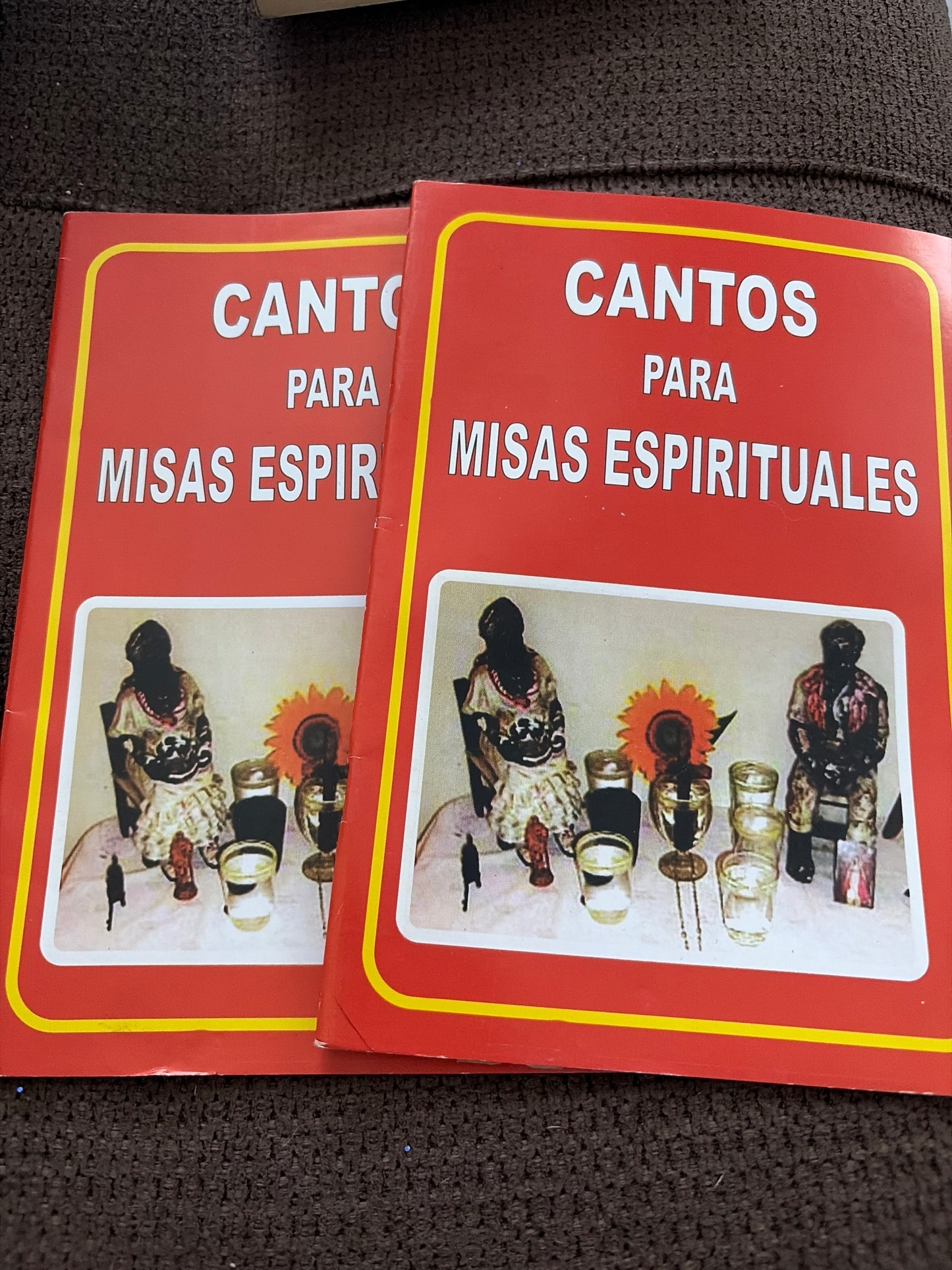 Libro Cantos para Misas Espirituales