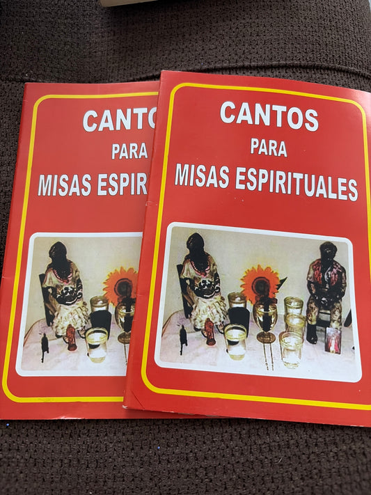 Libro Cantos para Misas Espirituales
