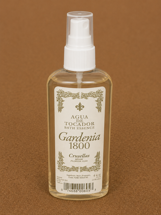 Agua de Tocador Gardenia 1800 Crusellas – 4 oz