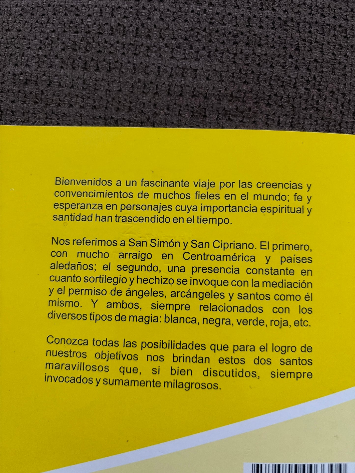 Libro San Cipriano y San Simom