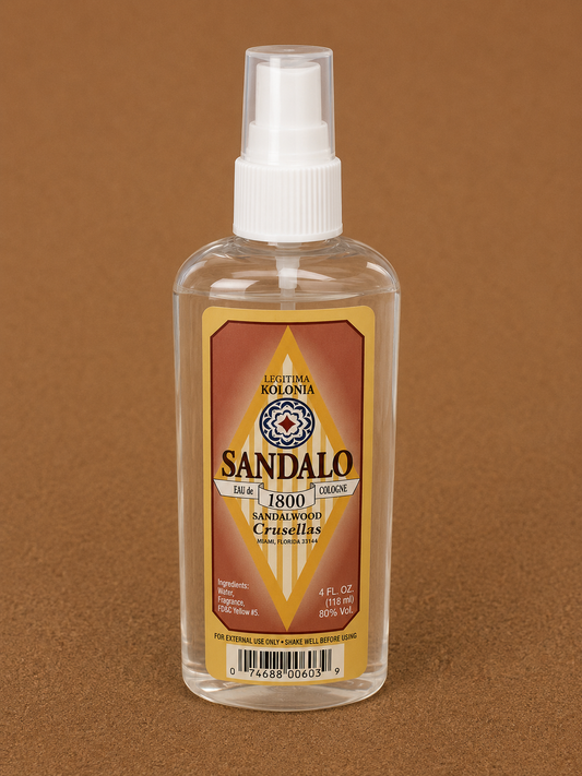 Colonia Sándalo 1800 Crusellas – 4 oz