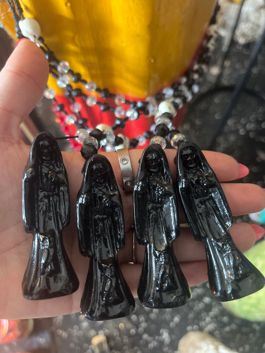 Rosario Santa Muerte Negra