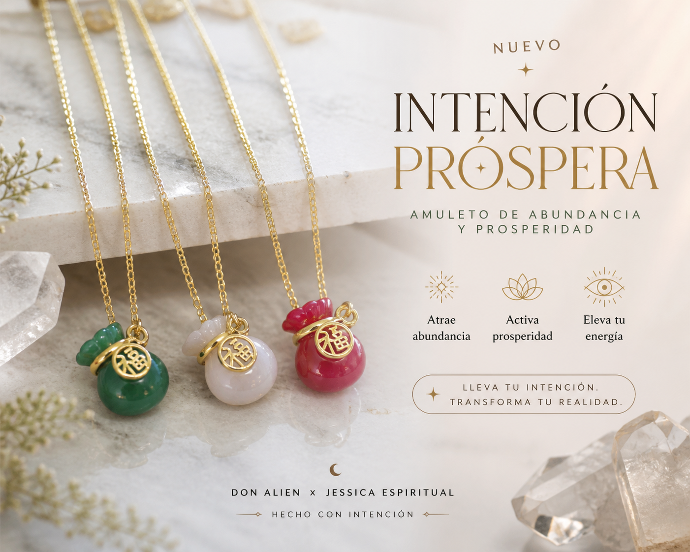 Amuleto Intención Próspera ✨💰