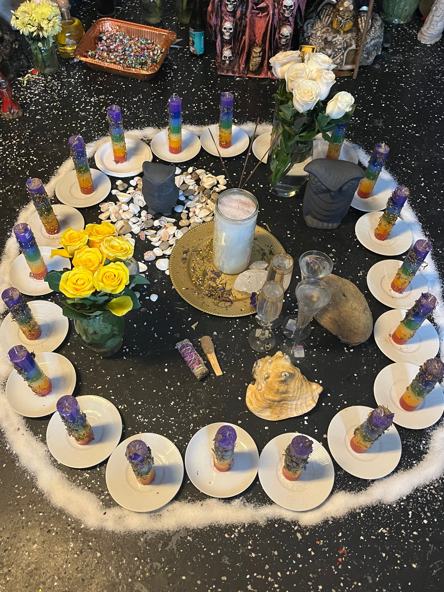 🌕 Ritual Groupal Luna Llena – Activación y Equilibrio de 7 Chakras