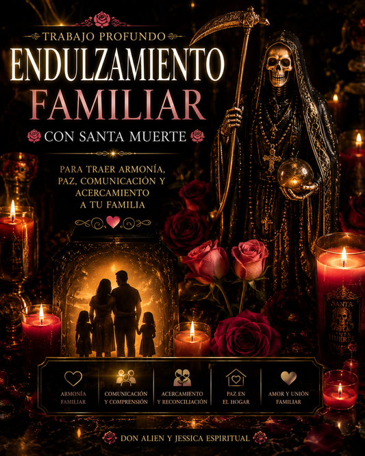 Trabajo Profundo Familiar con Santa Muerte.