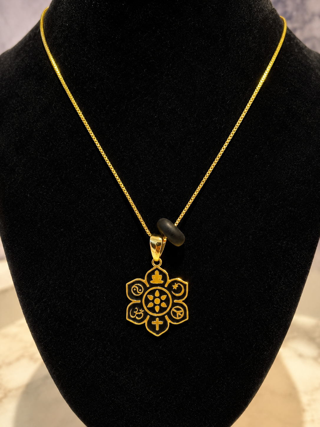 Cadena Vida con Azabache