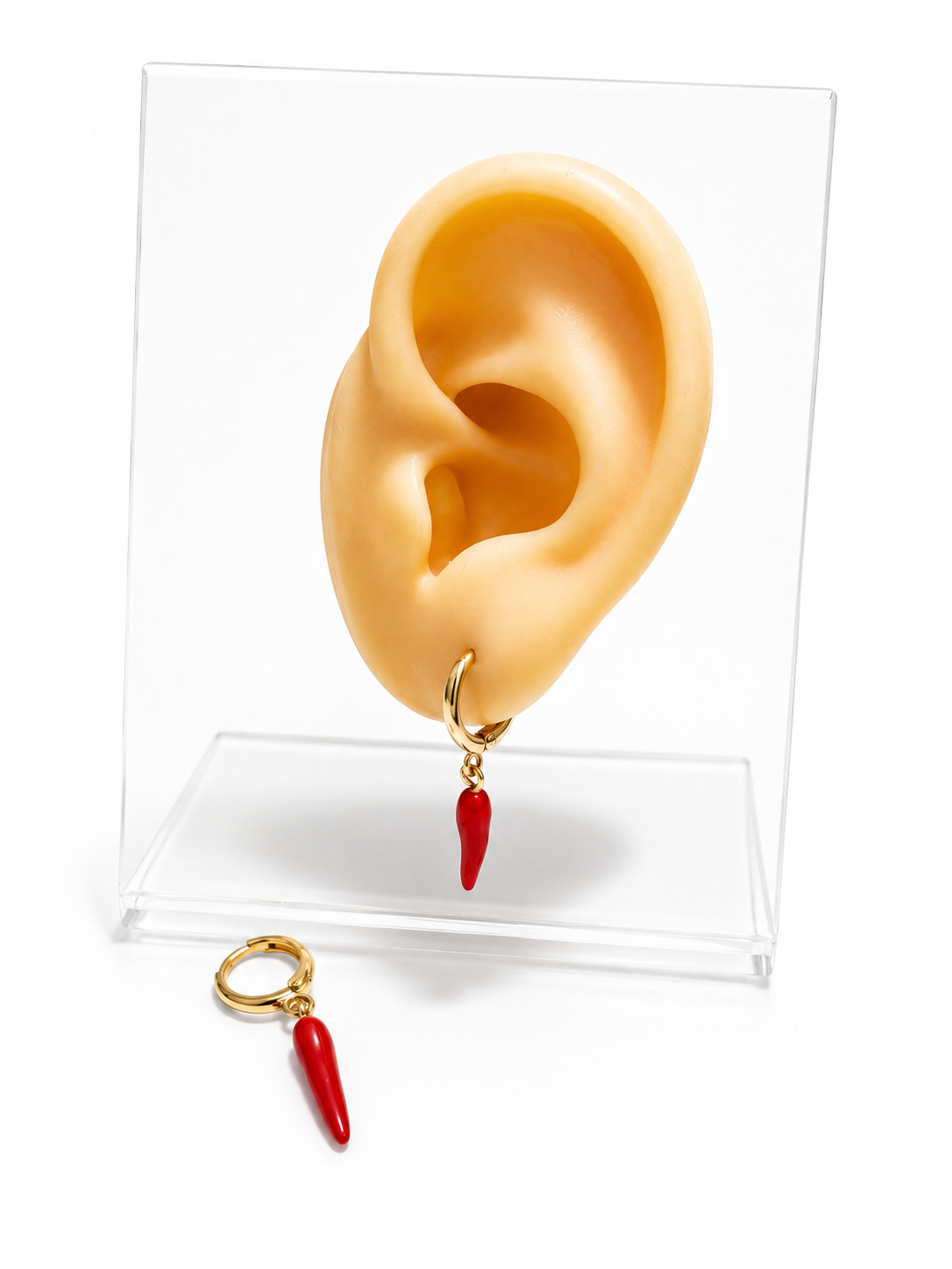 Aretes Chile Protector y Suerte