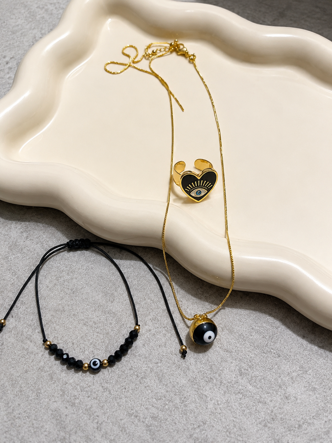 Set Cascabel Evil Eye 🧿 🖤