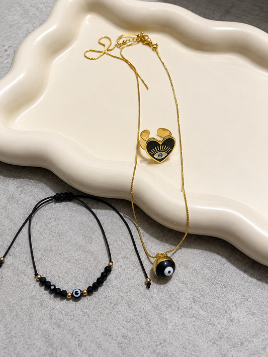 Set Cascabel Evil Eye 🧿 🖤