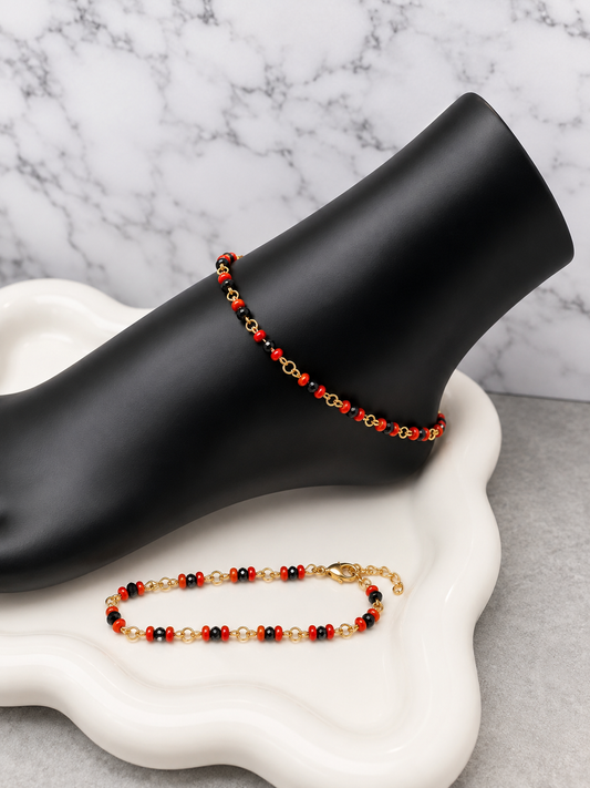 🖤 Set Azabache Protector
Pulsera + Tobillera