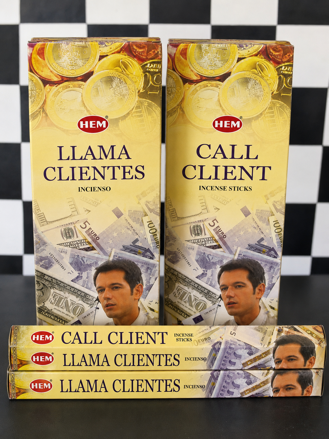 Llama Clientes Incense
