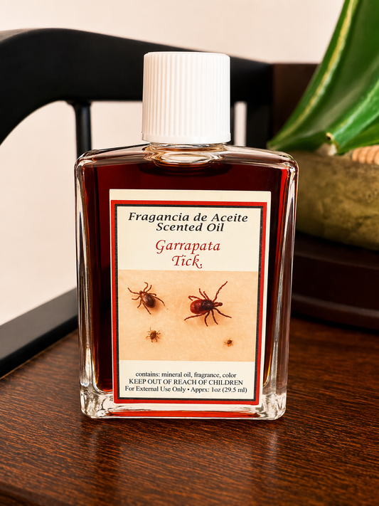 Aceite Garrapata (Tick) – Frasco 1 oz