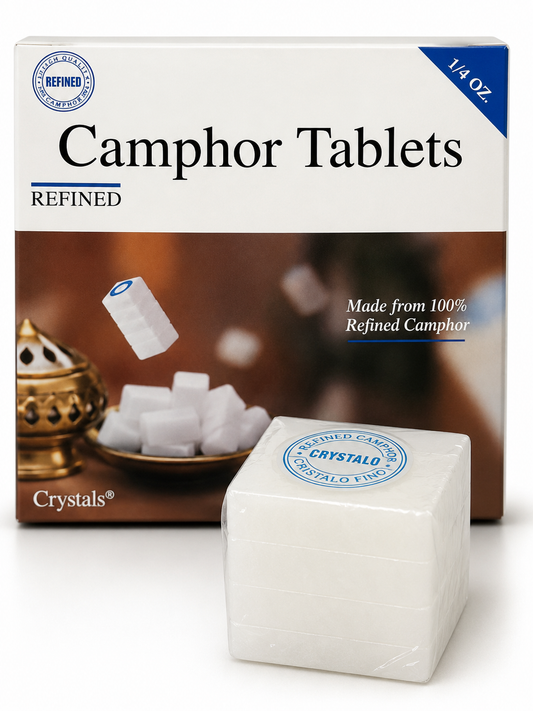 Pastillas de Alcanfor Refinado (Camphor Tablets)
