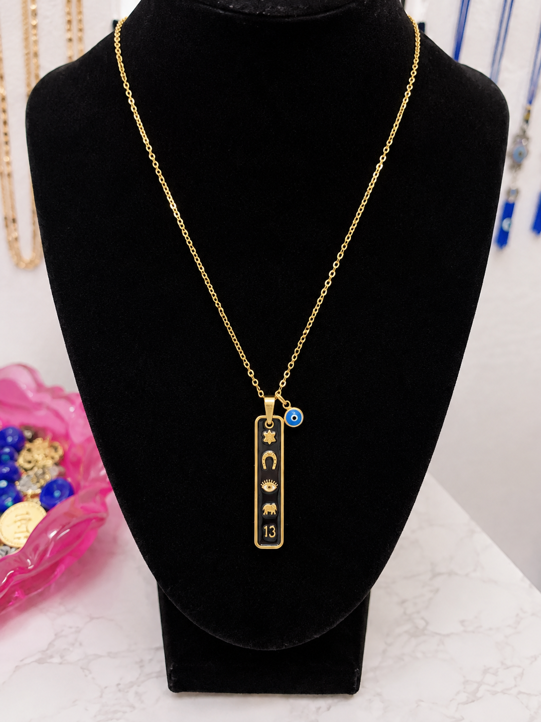 Collar Amuleto de la Suerte