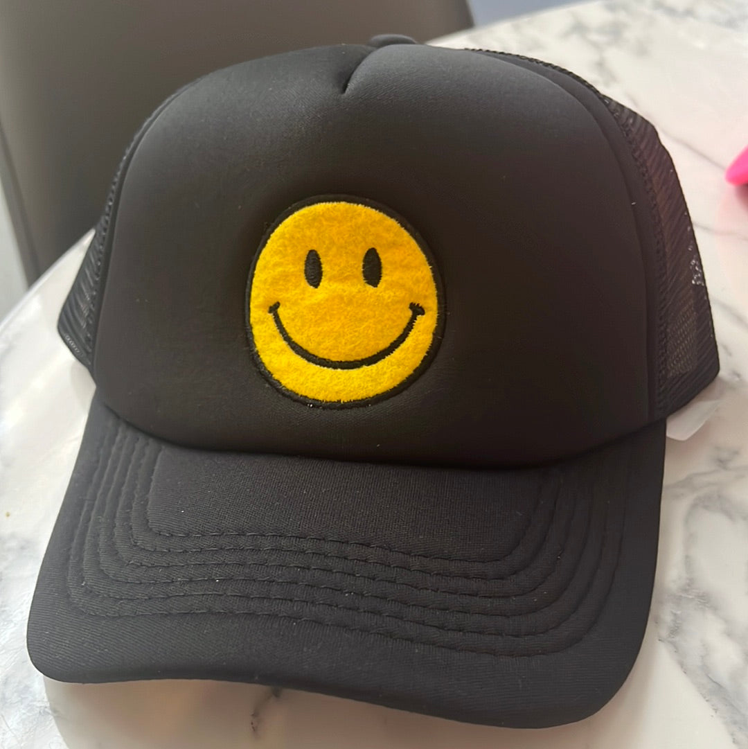Smiley face hats