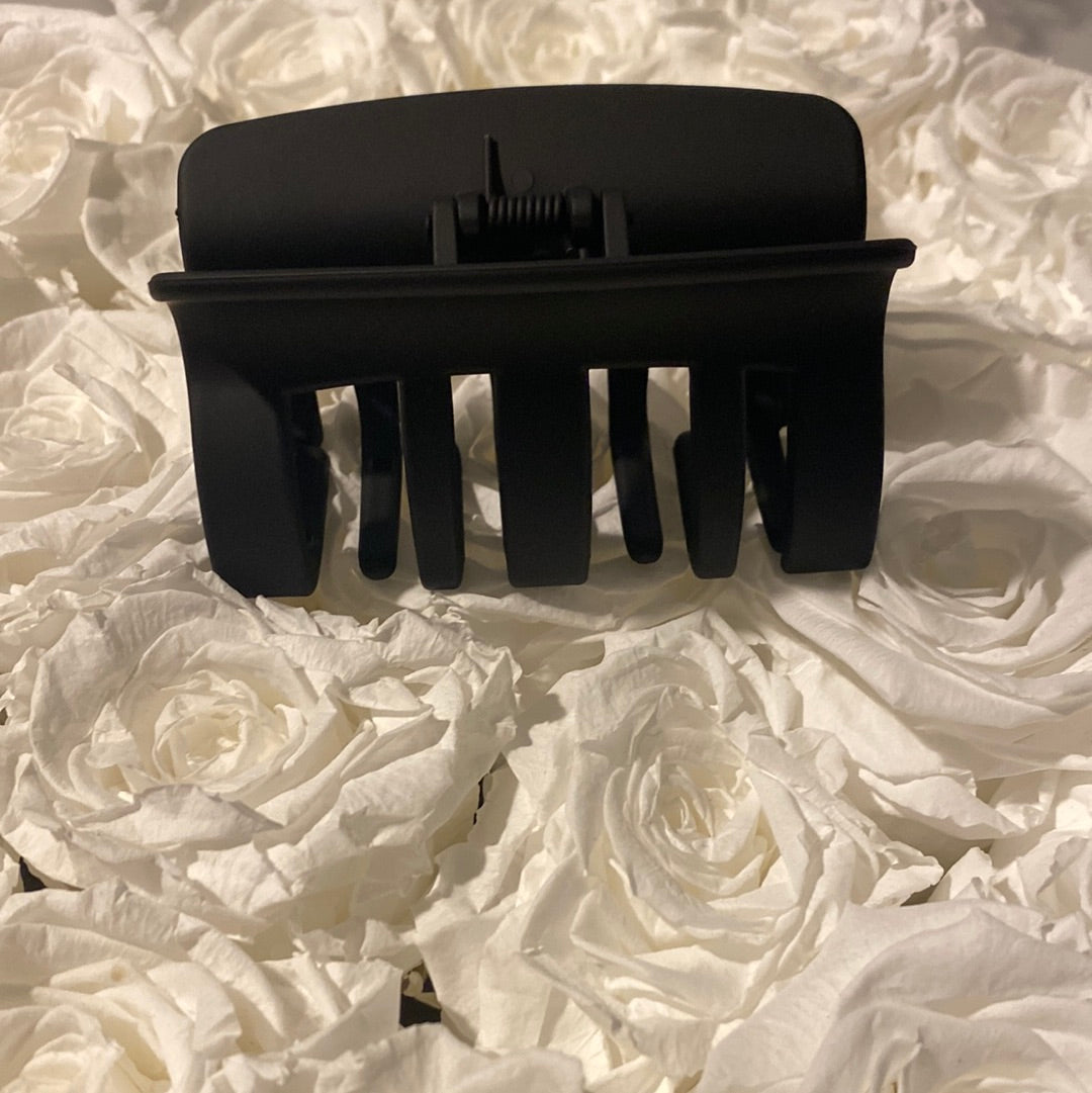 Matte Black Hair Claw