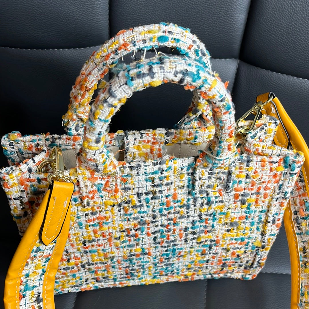 Colorful Tote Bag with Strap